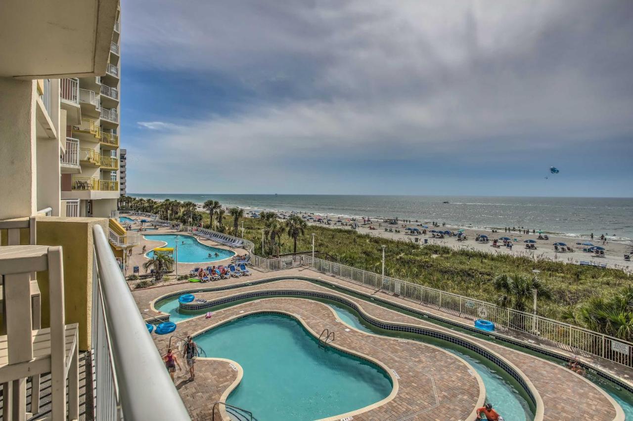 Oceanfront Condo With Perks In Bay Watch Resort Myrtle Beach Bagian luar foto