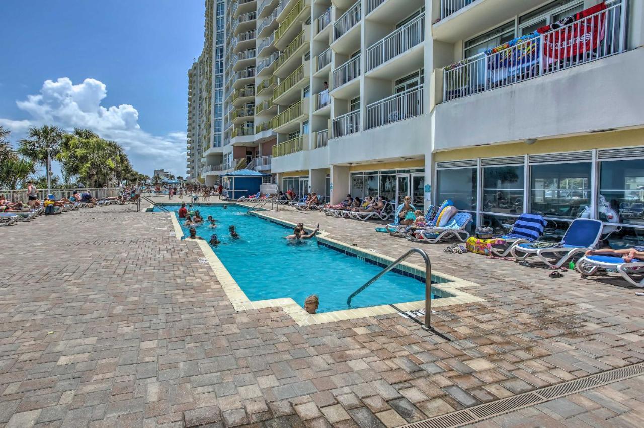 Oceanfront Condo With Perks In Bay Watch Resort Myrtle Beach Bagian luar foto